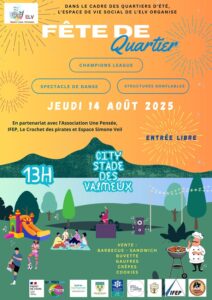 Lire la suite à propos de l’article Fête de quartier le 14 août 2025